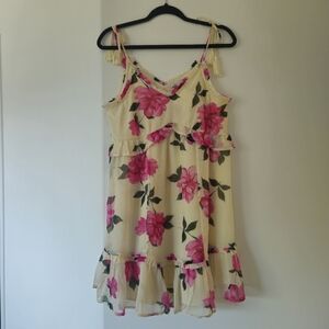 Patrons of Peace Pink and Green Halter Sundress